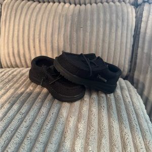 Hey Dude Black Baby Soft Slip-On
